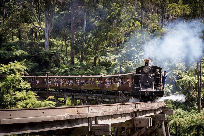 1 day Puffing Billy Steam Train and Wildlife Tour from Melbourne - Grants Picnic Ground and Sherbrooke Forest