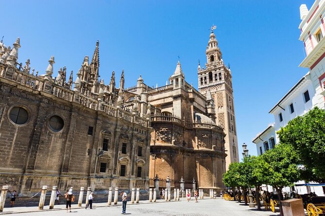 2-Day guided tour Caceres & Sevilla from Madrid by Bus and High Speed Train - Key points at a glance