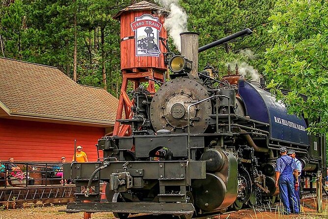 All Aboard the 1880 Train - A one-way train ride with real scenery