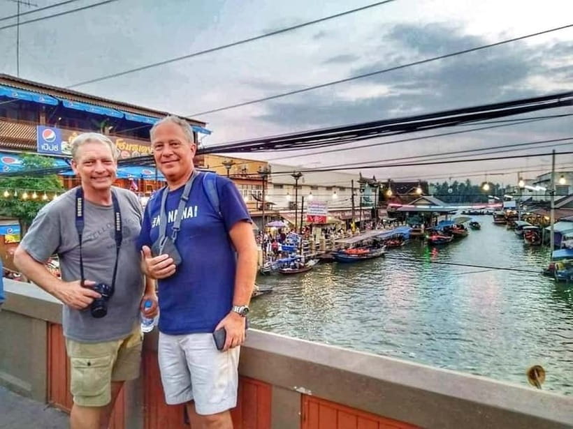 All-in-One Market Experience: Railway & Floating Wonders - Maeklong Railway Market and the train that cuts through it