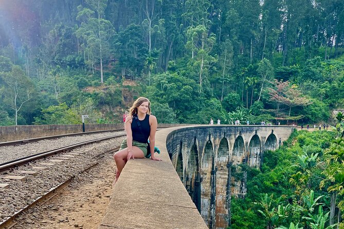 All inclusive private Ella Day Tour with Train Ride & Teafactory - Nine Arch Bridge is the visual centerpiece