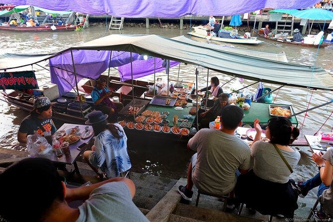 Amphawa Floating Market and Maeklong Railway Private Afternoon Tour from Hua Hin - Seeing Amphawa from the canal