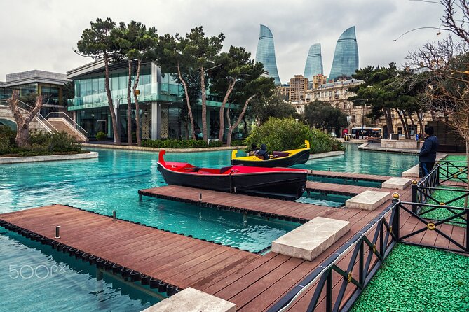 Baku City Sights Guided Night Walking Tour with Funicular - Flame Towers and the city’s modern image