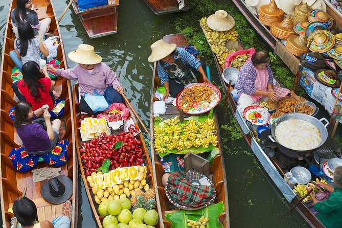 Bangkok: Floating Market and Train Tour with Guide in Spanish and English - The 1.5-hour road journey from Bangkok