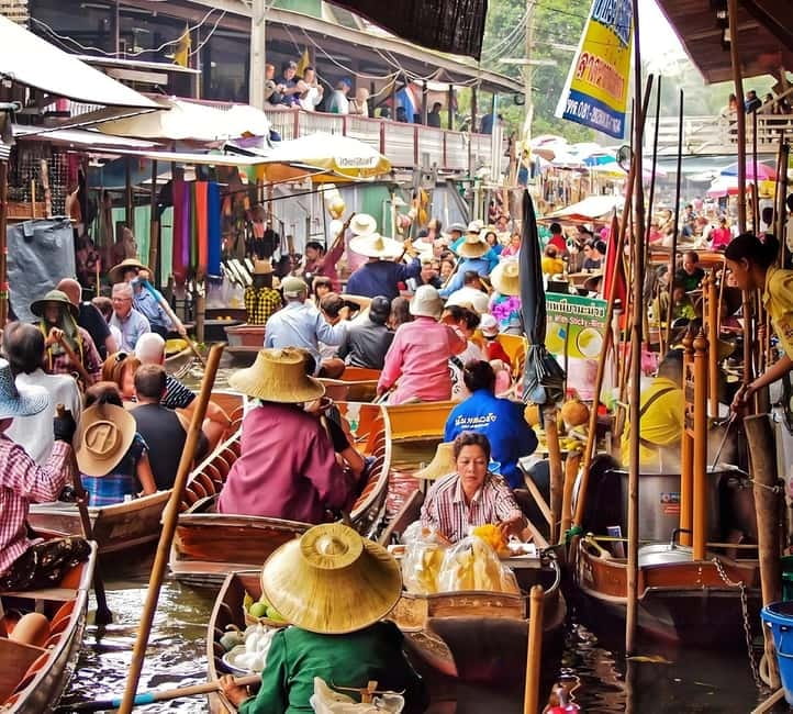 Bangkok: Railway, Floating Market & Chao Phraya Cruise Tour - Why the railway market is worth the early start