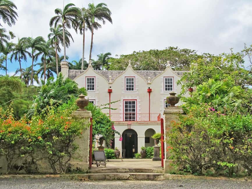 Barbados: St Nicholas Abbey Distillery, CTH Heritage Railway - Inside the 17th-century plantation house