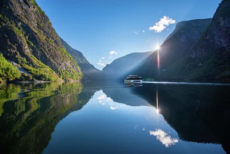Bergen: Flam Railway, Viking Village Tour with Fjord Cruise - The two-hour Nærøyfjord cruise