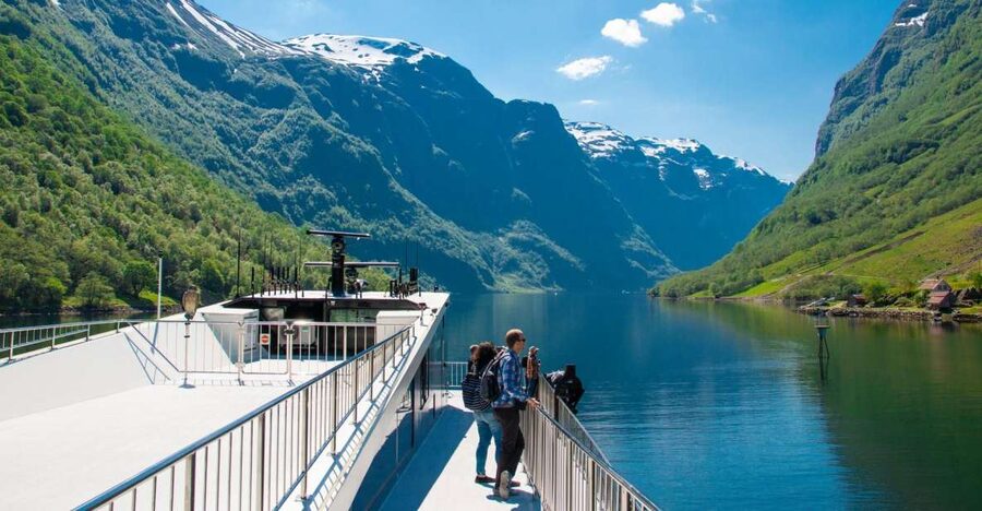 Bergen: Viking Village, Nærøyfjord Cruise & Flåm Railway - Nærøyfjord aboard Future of the Fjords