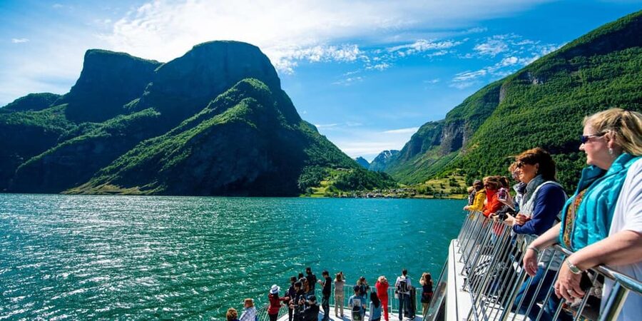 Bergen: Viking Village, Nærøyfjorden Cruise and Flåm Railway - The two-hour Nærøyfjorden cruise is the main event