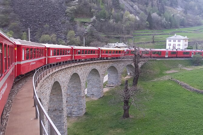 Bernina Red Train, Swiss Alps & St Moritz From Milan - Lake Como and the first coffee stop