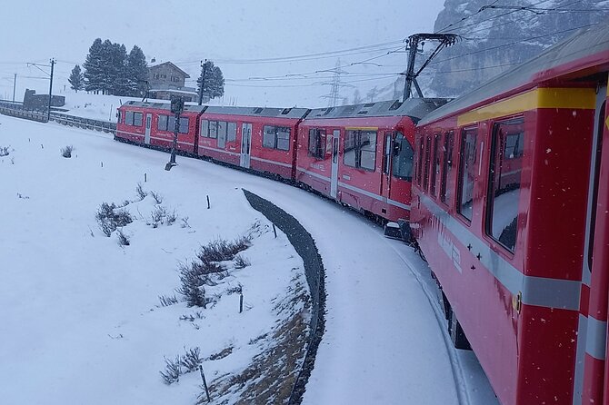 Bernina Red Train, Swiss Alps & St Moritz From Milan - What the $168 price really covers
