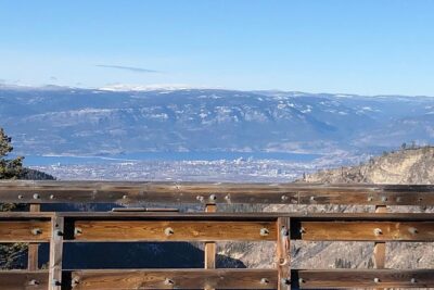 Bicyle Tour on Historical Kettle Valley Railway from Myra Canyon to Penticton