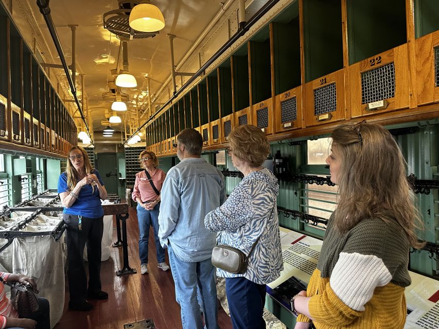 Bowling Green: Historic RailPark & Train Museum Entry & Tour - The Railway Post Office and nearly 150 years of mail