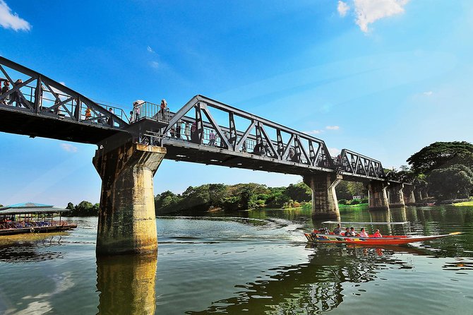 Bridge on the River Kwai and Thailand-Burma Railway Tour - The Kwai River by long-tail boat