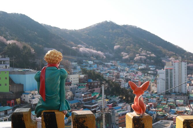 Busan day trip including Gamcheon culture village from Seoul by KTX train - BIFF Square adds street food and film history