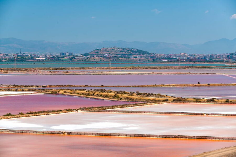 Cagliari: Conti Vecchi Salt Flats Train and Tour - Arriving at Assemini and Macchiareddu