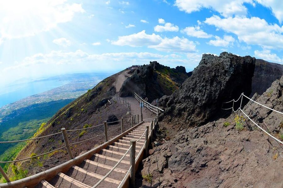 Campania Express Train Pompeii Tour with Vesuvius or Winery - Two hours among Pompeii’s ancient streets