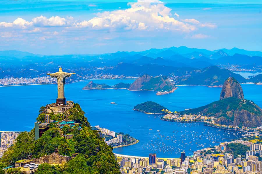 Christ the Redeemer Entry Ticket by Corcovado Train - Views of Sugar Loaf Mountain and Guanabara Bay