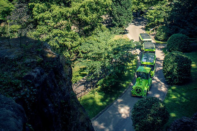 City Train in the old town of Luxembourg - Finding the start in Grund