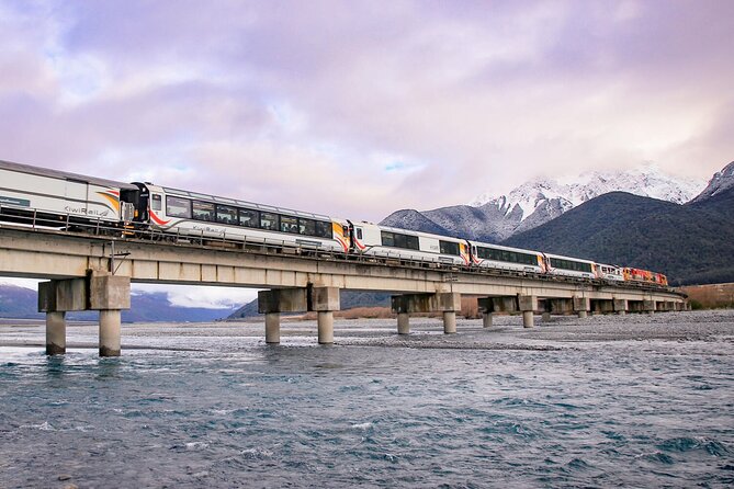 Coastal Pacific Train Journey from Christchurch to Picton - Marlborough, Lake Grassmere, and the final run to Picton