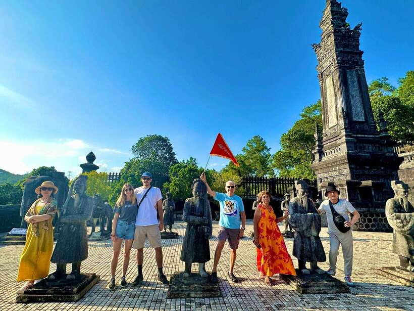 Da Nang: Hue Imperial Day Trip, Hai Van Pass Train, & Lunch - Khai Dinh Tomb, Hue’s most striking final stop