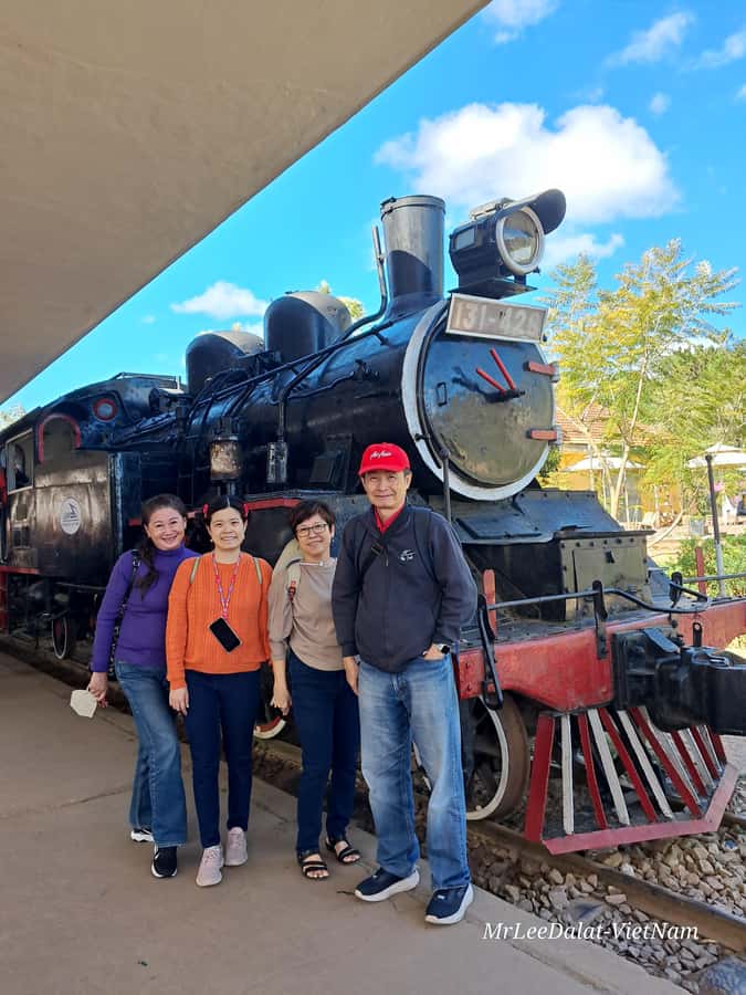 Dalat city tour by private car Combined train trip, Ziplines - Tuyen Lam Lake and Truc Lam Zen Monastery