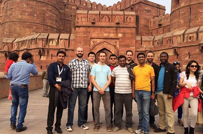 Delhi Agra Delhi: Round Trip By Gatimaan Express Train - Agra Fort: red sandstone and Mughal power