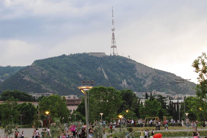 Dinner in Funicular Restaurant Complex at Mtatsminda Park from Tbilisi - Walking Through Mtatsminda Park