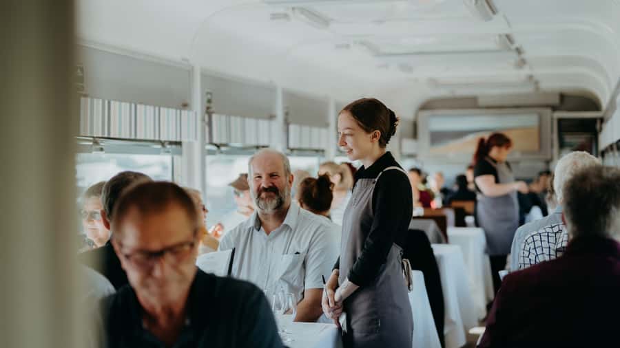 Drysdale: Restaurant Train Dining Experience - Dinner begins at Drysdale Railway Station