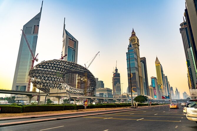 Dubai Modern City Tour with Mono Rail - City Walk and the route toward the Palm