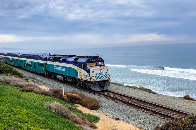 Electric Bike and Train Self Guided Tour of North San Diego Coast - Leucadia and Encinitas, with room to stop