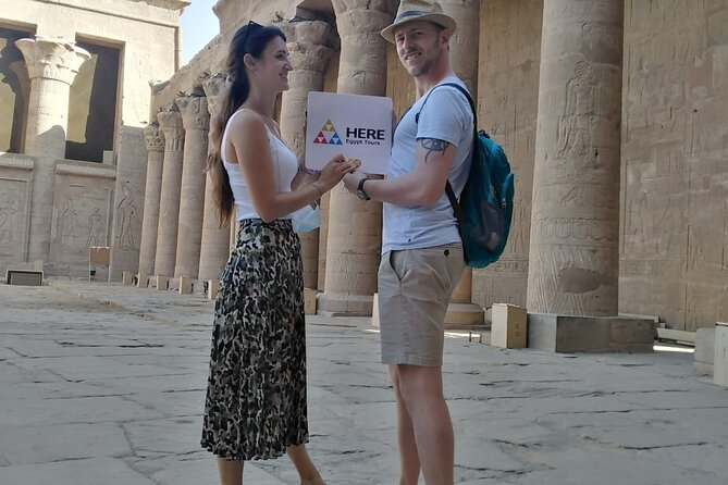 Enjoy 3 days Aswan,Luxor,Abu Simbel,Nubian village,Balloon&train from Cairo - High Dam and Philae Temple by motorboat