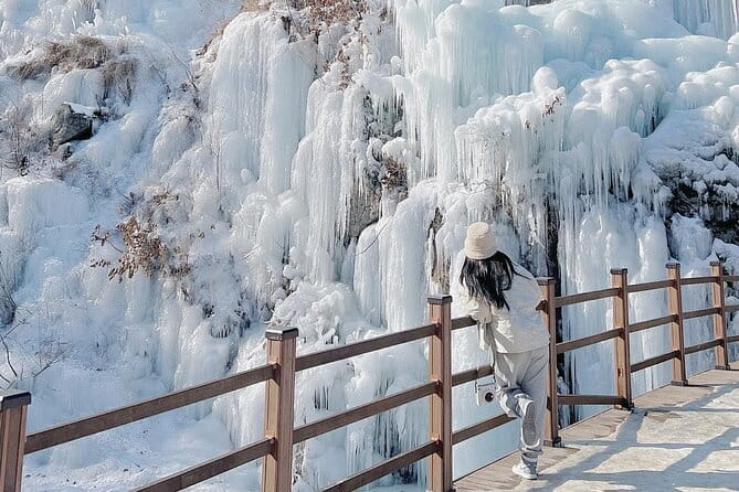 Eobi Ice Valley, Nami Island, Morning Calm and Rail Bike Seoul - Morning pick-up from three Seoul stations