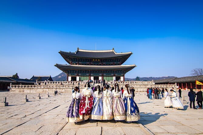 Eobi+Nami+Hanbok Tour with Rail Bike or Strawberry Option - Hanbok and Kimbap at the final activity