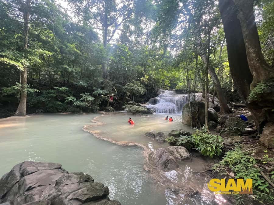 Erawan Waterfall, River Kwai & Railway Tour : From Bangkok - The River Kwai Bridge and Its Heavy History