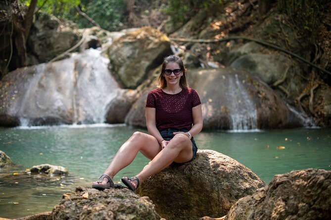 Erawan Waterfall & Train Tour from Kanchanaburi – Full Day - Erawan Waterfall and the seven-level climb