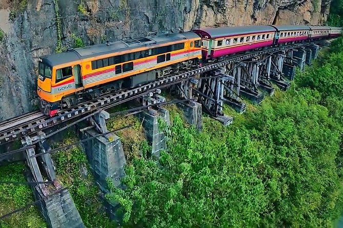 Erawan Waterfalls-Death Railway & River Kwai Tour - Guiding and organization can vary