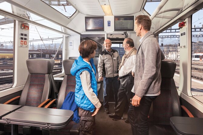 Exclusive Panoramic Train Journey though the Heart of Swiss - Interlaken as your practical base
