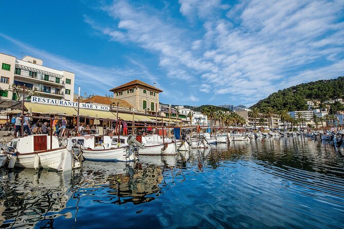 Excursion to Sóller and Puerto de Sóller with train and tram - Port de Sóller: a harbor framed by mountains