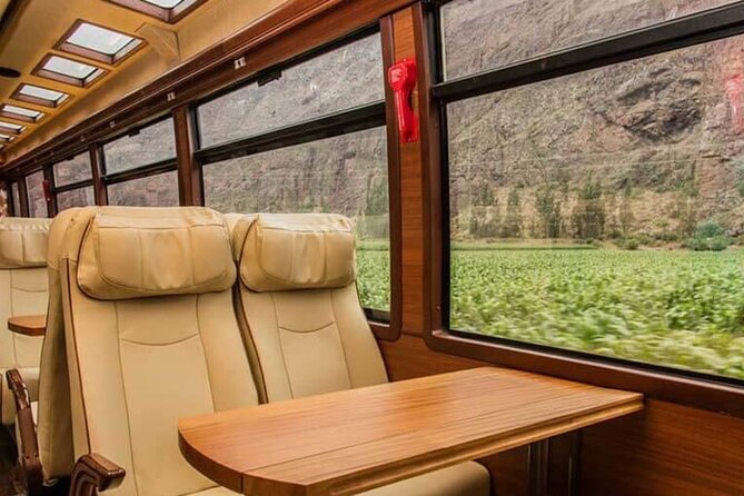 Excursion to the Sacred Valley and Machu Picchu by Panoramic Train - The 1-hour-40-minute train ride changes the pace
