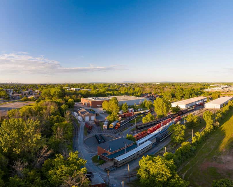 Exporail, the Canadian Railway Museum - Climbing aboard locomotives, streetcars, and passenger cars