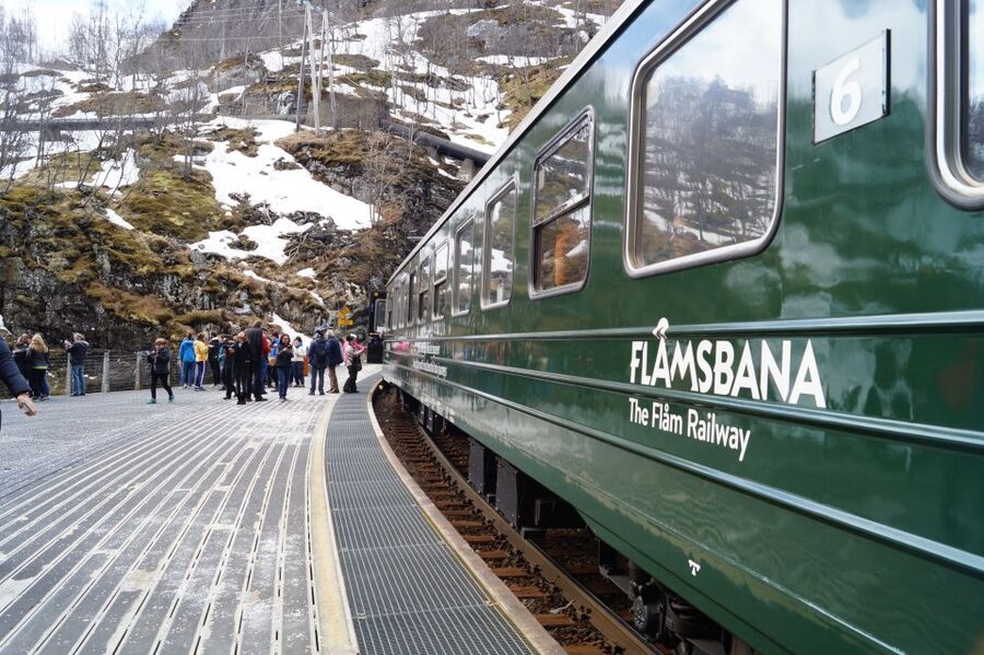 Fjords: Private Trip with Train and Cruise Ride - The early road from Oslo toward Geilo