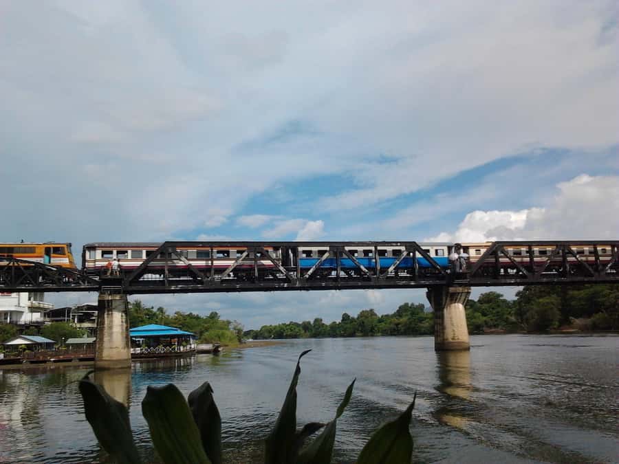 From Bangkok: Death Railway & River Kwai Bridge Private Tour - Kra Sae Cave and the railway above the river