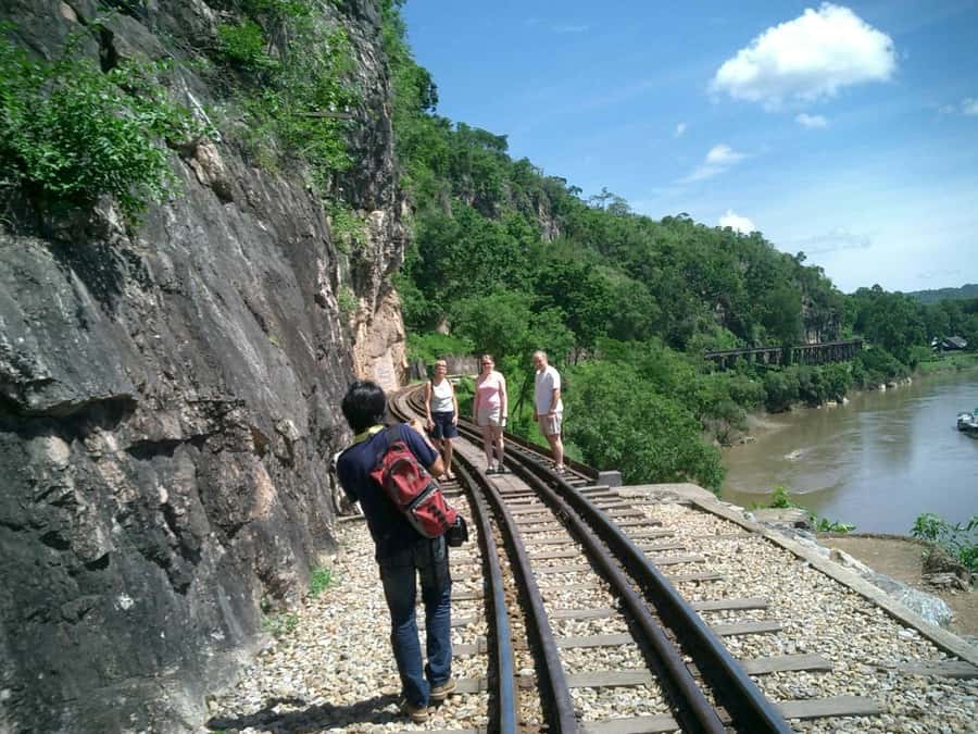From Bangkok: Death Railway & River Kwai Bridge Private Tour - Lunch is a welcome part of the schedule