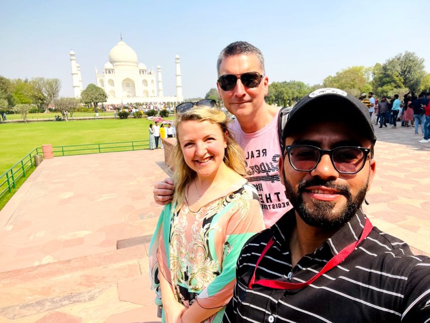 From Delhi: Taj Mahal and Agra Day Tour by Super-fast Train - Meeting your Agra guide at Agra Cantt