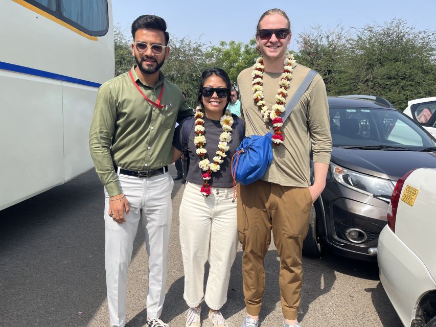 From Delhi: Taj Mahal and Agra Day Tour by Super-fast Train - Arriving in Agra with a private guide