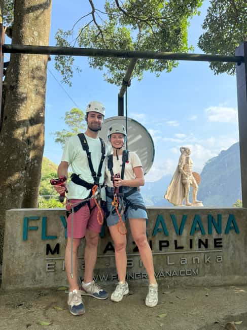 From Ella - Day Trip of 8 Iconic Sights & Scenic Train Ride - Ravana Falls and the first taste of Ella