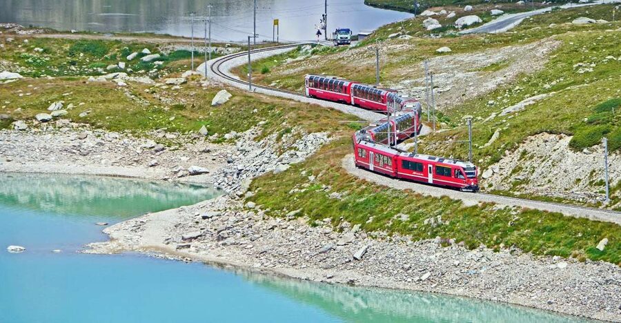 From Lake Como: Bernina Red Train Tour to St. Moritz - What the driver does, and what the driver does not do