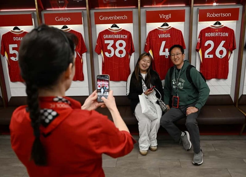 From London: Liverpool FC Stadium & Museum Rail Day Tour - Inside the stadium tour