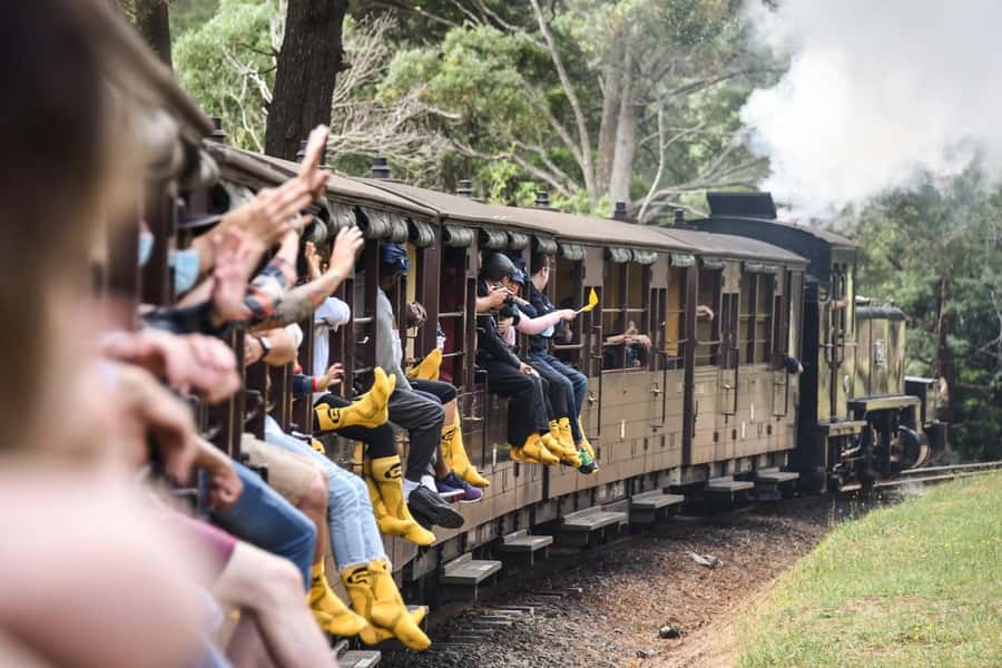 From Melbourne: Puffing Billy Steam Train & Wildlife Tour - The Melbourne pickup sets the tone